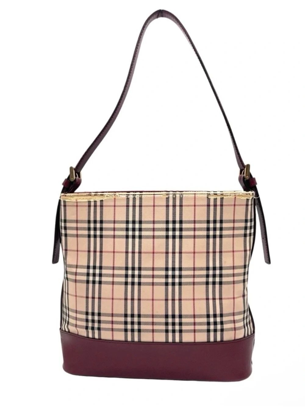 Burberry Vintage Shoulder Bag Nova Check
Bordeaux Leather - Picture 2 of 15